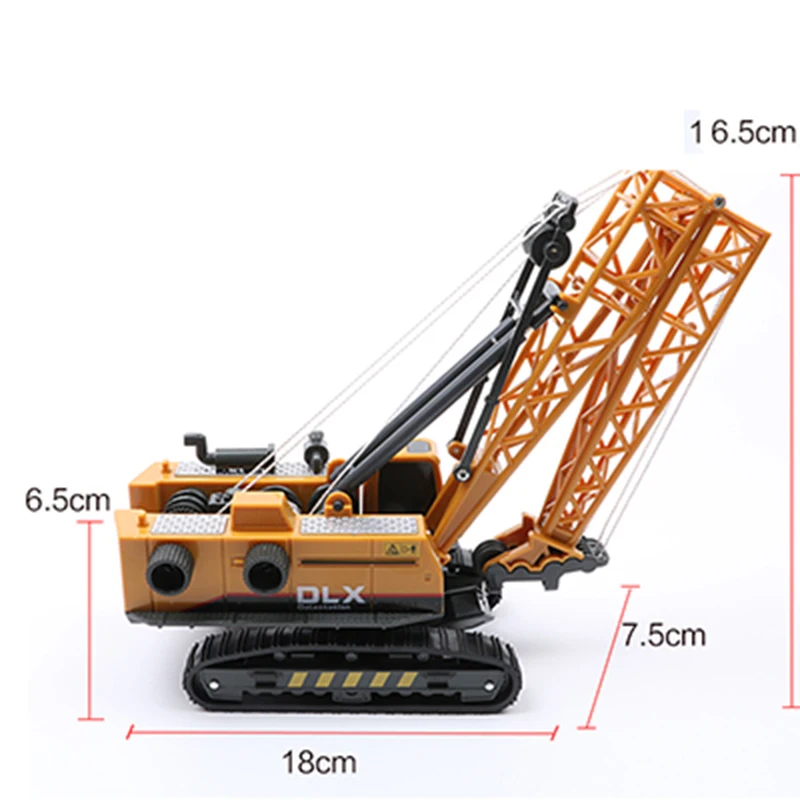 30 см литая башня из сплава модель крана автомобиля Игрушечная машина игрушечный