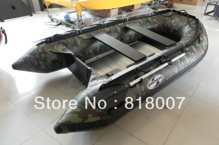 11ft алюминиевый пол и Корейская надувная лодка из ПВХ в камуфляже|inflatable boat|pvc inflatable