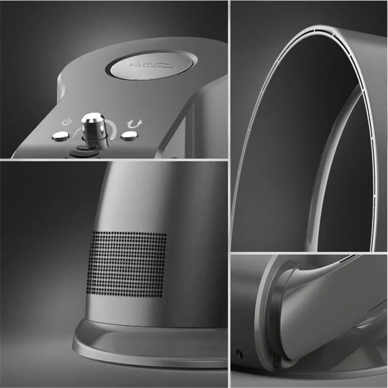 2019 супер тихий беслопастной вентилятор с переменной скоростью без лопастей для