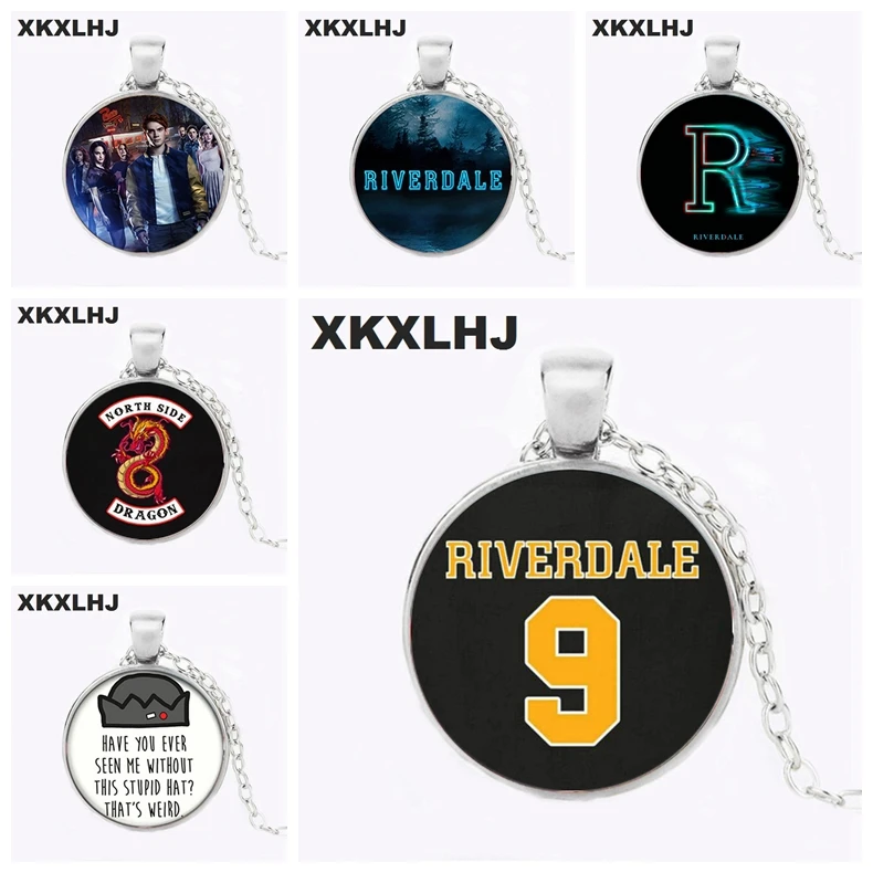 Простое Ожерелье XKXLHJ с надписью Riverdale парные слова панк хип-хоп для мальчиков и