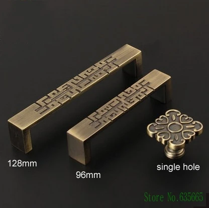 Антикварная бронзовая мебель фурнитура ручки кухонные шкафы выдвижные ящик шкаф