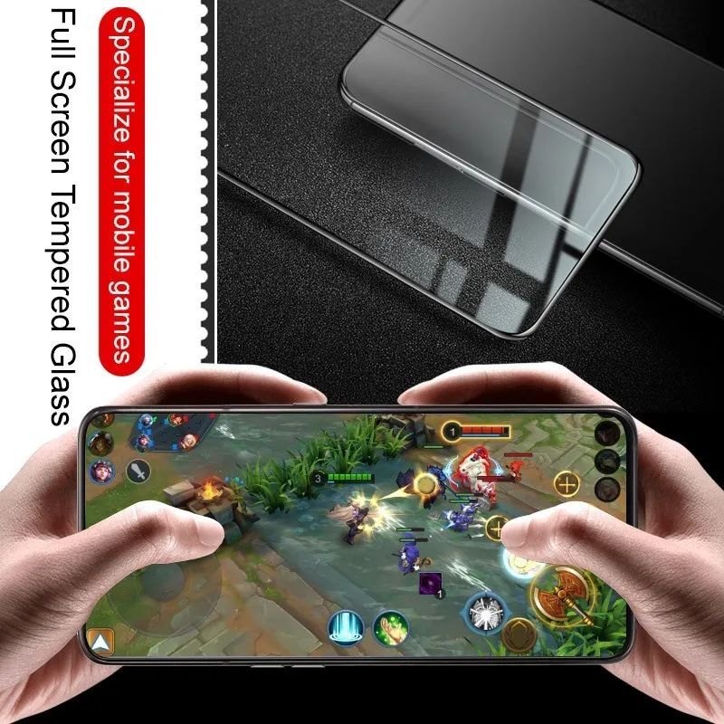 IMAK Pro+ игровая версия защита экрана с гладкими краями закаленное стекло для samsung Galaxy A10 A20 A30 A40 A50 A60 A70 A80