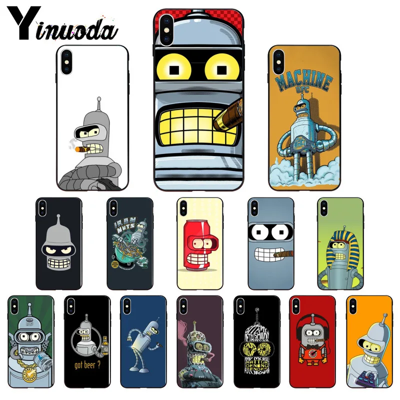 11pro MAX Bender Bending Rodriguez клиент высокое качество чехол для телефона iPhone 6S 6plus 7plus 8 8Plus X Xs