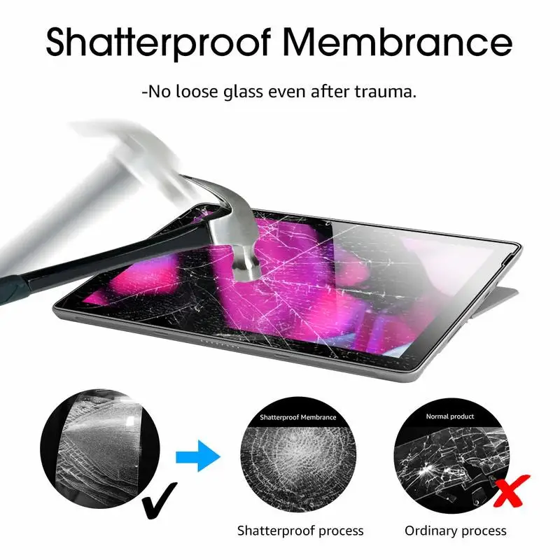 Защита для экрана из закаленного стекла с защитой от царапин Microsoft Surface Go 10 &quot2018