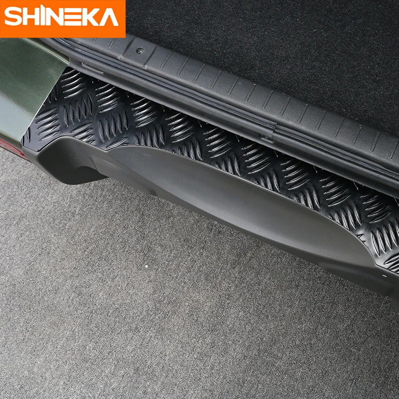 SHINEKA внутренняя защитная пластина из нержавеющей стали для багажника дверной