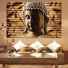 Современная домашняя Настенная картина, Декор, рамки, картины, 3 шт., классический Будда, HD печать, азиатская религия, древняя Картина на холсте, плакаты