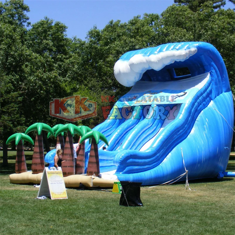 Goedkoop Veel Commerciële Opblaasbare Water Pretpark Zwembad Met Glijbaan, Water Games, Opblaasbare Aqua Pretpark