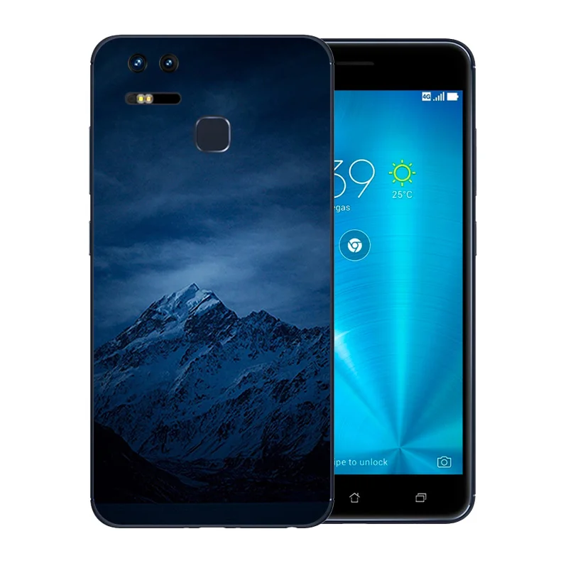 Phone Case 5.9 inch for Huawei Nova 2i Soft Silicone Mate 10 Lite Landscape Pattern Slim TPU Skin MaiMang 6 Shell |