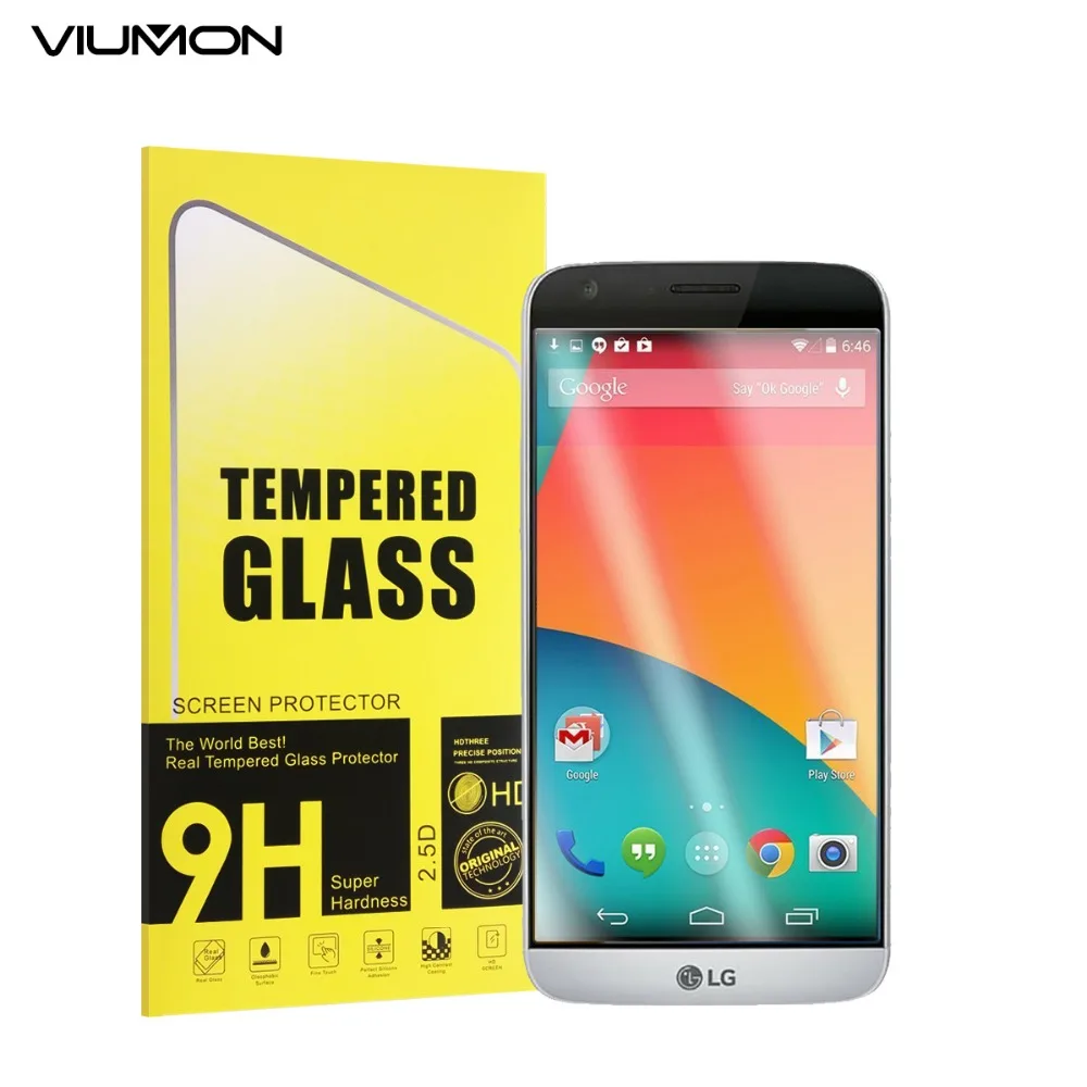VIUMON Оригинал 9H 2.5D G5 Противоударная пленка из закаленного стекла для LG Защитная