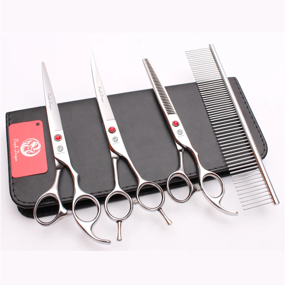 Машинка для стрижки домашних животных 20 комплектов 7 0 дюйма из стали|thinning
