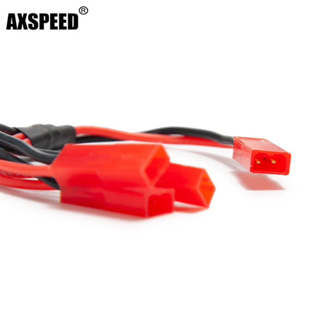 AXSPEED линия JST может составлять 1 3 Батарея & разъем кабель для trx4 1:10 машинка на