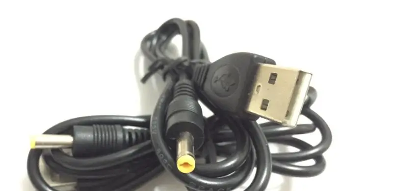 Зарядный кабель с USB на DC4.0 мм * 1 7 провод прямым током медное зарядное устройство