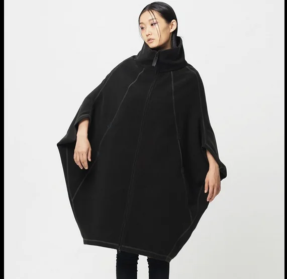 Распродажа --- 2015 оригинальный дизайн новинка женское двухстороннее пальто-кокон