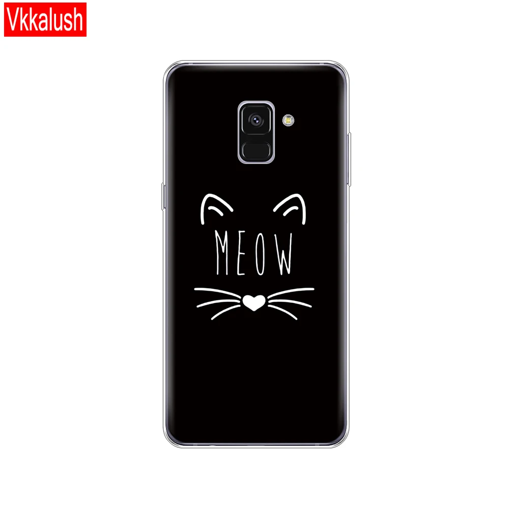 80089 Силиконовый чехол для samsung Galaxy A8 A530 A530F чехол мягкий Tpu чехол для телефона для samsung A8 Plus A730 A730F чехол прозрачная сумка - Цвет: 80089