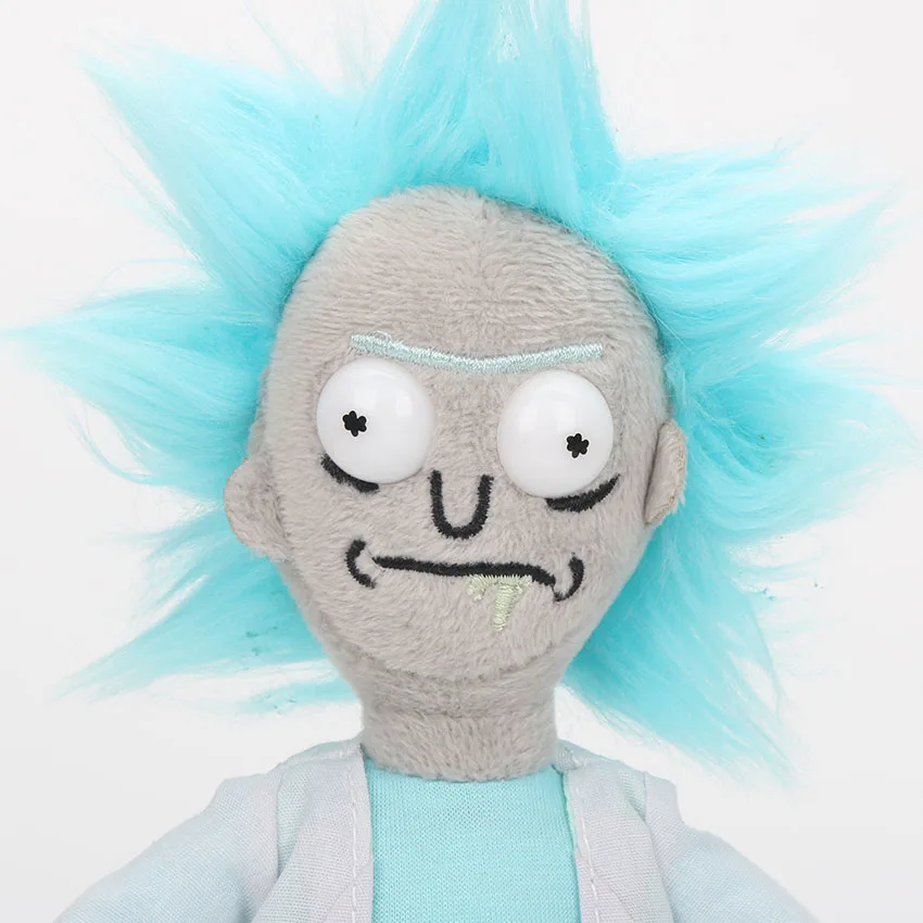 1 шт. 24 см Рик и Морти счастливая улыбка Sad Meeseeks Mr poopybuttole foamy Мягкие плюшевые игрушки куклы Детский подарок