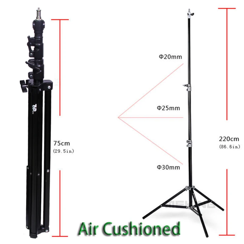 Штатив ALUMOTECH на 7 2 футов с воздушной подушкой для камеры студийной видеокамеры