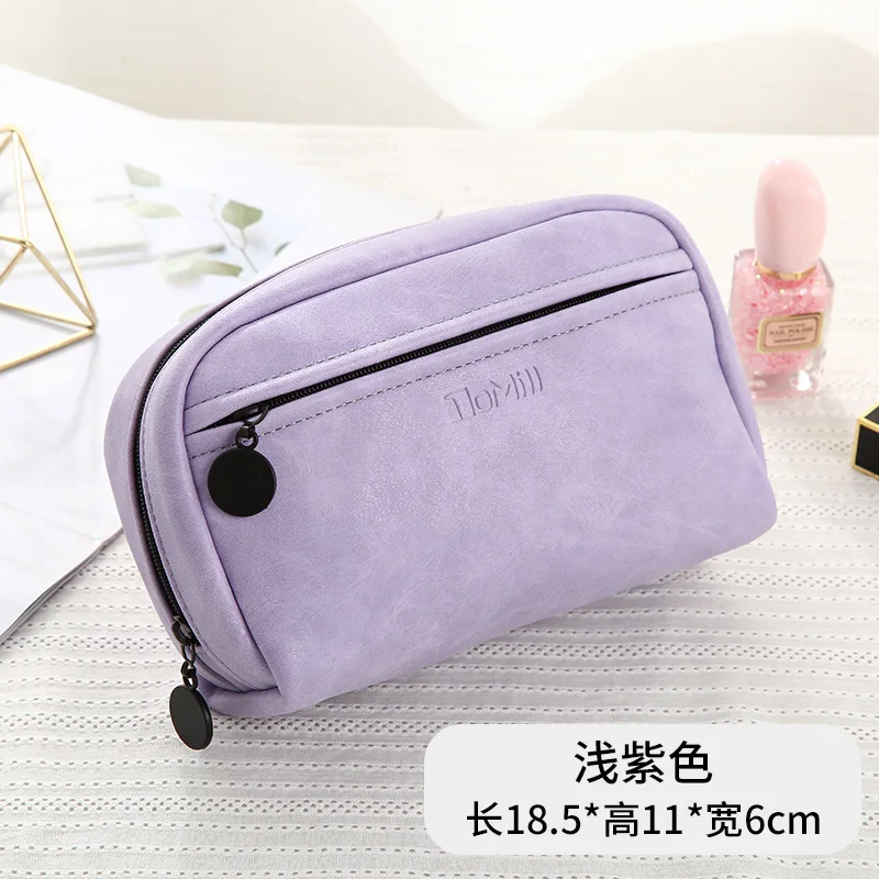 

Carry Cosmetic Bag Receive Bag Big Capacity Portable Simple Lovely Waterproof Small Square Bag Fresh High Quality