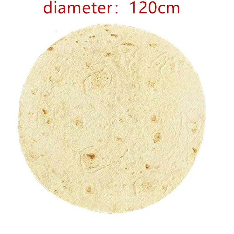3code diameter 120cm Microfine одеяло для бурритов, летнее покрывало для кровати, флисовое теплое одеяло для дивана, мягкое одеяло для путешествий, фланелевый забавный плюшевый ковер - Цвет: 3code diameter 120cm
