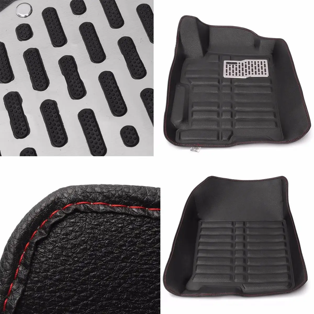 

3PCs/Set Car Floor Foot Pad Front & Rear Liner Waterproof Mat Floor Mats Car Styling Carpet For Honda /Accord 2013-2016