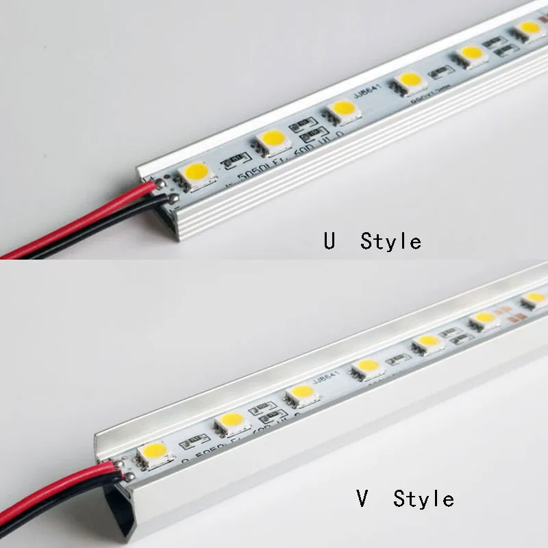 50 см 36 СИД SMD 5050 Led Жесткий светодиодные полосы света работающего на постоянном