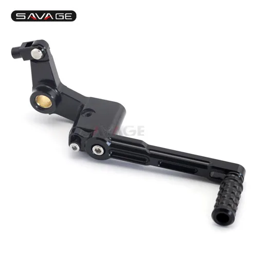 Brake Lever-Black Шестерни рычаг переключения педальные рычаги задний тормозной рычаг для поездок на мотоцикле DUCATI MONSTER 696/796/1100/1100S MONSTER696 MONSTER796 2008 - Цвет: Brake Lever-Black