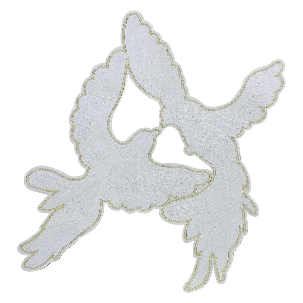 5 шт. большая блестка с вышитыми орлами и большими птицами аппликация блестками