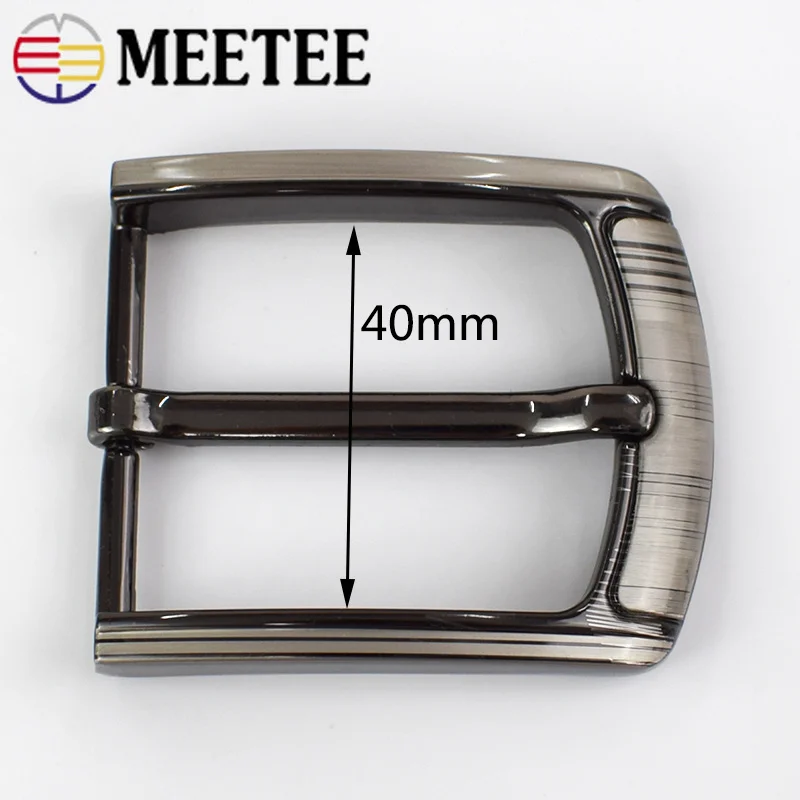 2Pcs Belt Buckles For Men Metal Pin Buckle Jeans 38-39mm Boucle De Ceinture DIY Leather Craft KY991GB008-1 | Дом и сад