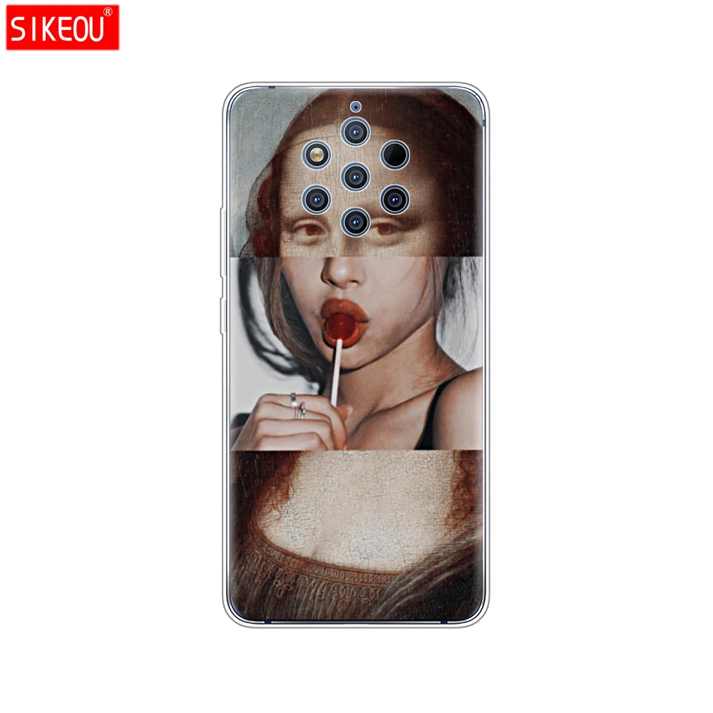 12100 Для Nokia 9 PureView чехол задняя крышка для Nokia 9 чистый вид чехлы для телефонов силикон бампер для Nokia9 PureView бампер coque мультфильм - Цвет: 12100
