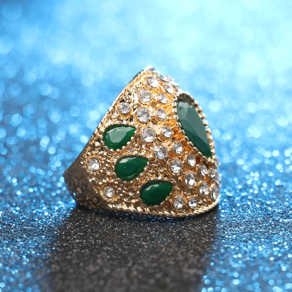 Индийские большие кольца для женщин винтажные аксессуары цветные полимерные