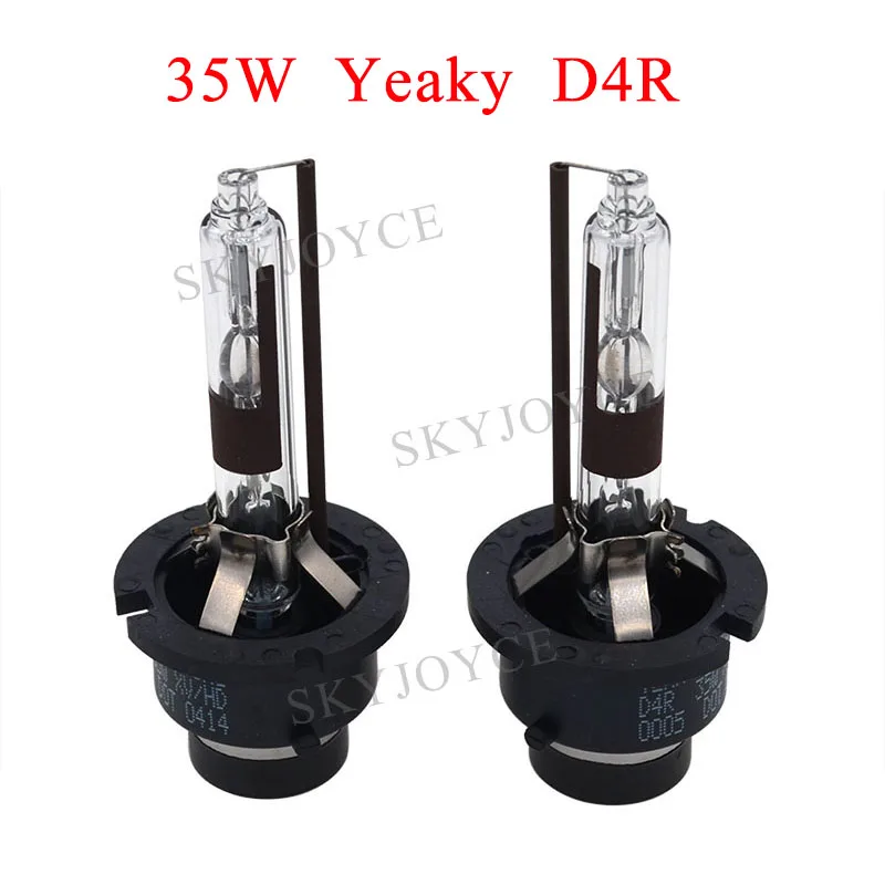 AC 12V 35W Оригинальный Быстрый Яркий Yeaky HID лампы 4500K 6500K 5500K D1S D2S D3S D4S D2R D4R 35 Вт