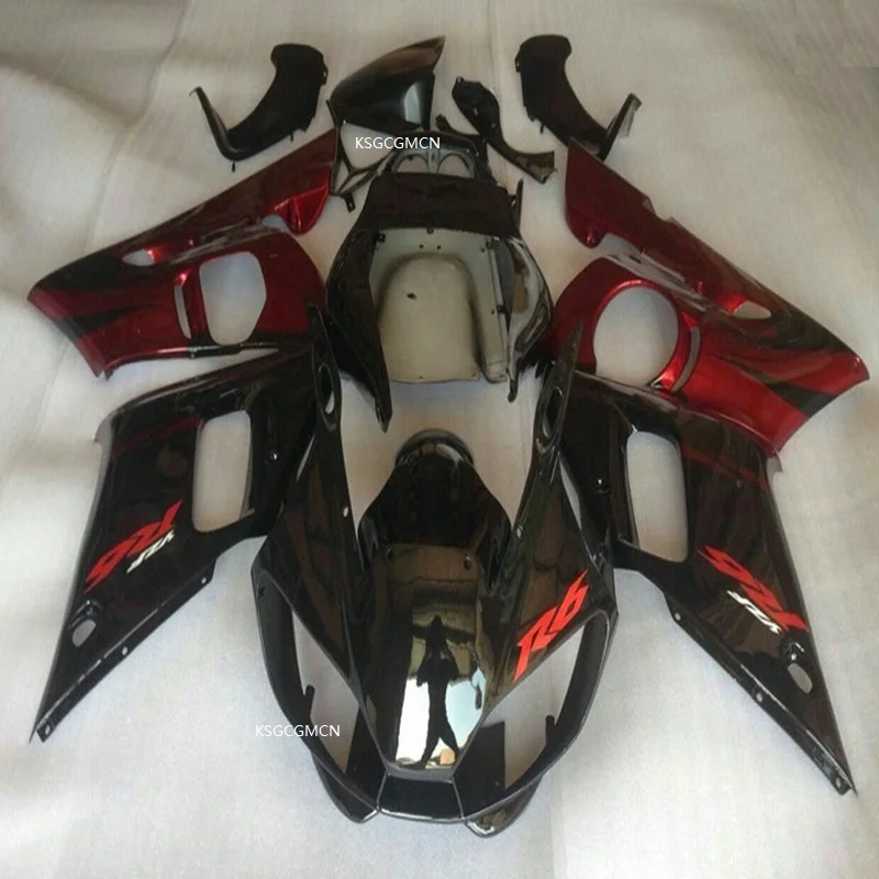 Горячая Распродажа мотоцикл YZF- R6 98 99 00 01 02 мотообтекатель для Yamaha Yzf R-6 1998-2002