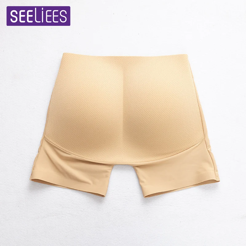 SEELIEES низкая талия плоский угол Sexy Shaper трусики для похудения белье Для женщин As