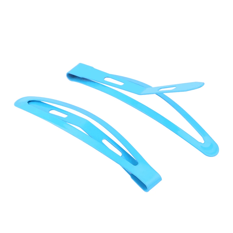 

10Pcs/Set Colorful Metal Hair Clip Hairband Snap Hair Clips for Hair Barrette Hairpin Headdress Accessories Beauty Styling Tools