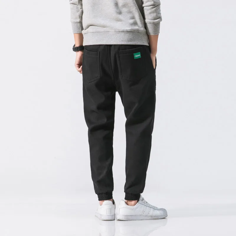 Весенне зимние мужские спортивные штаны шаровары повседневные Длинные брюки