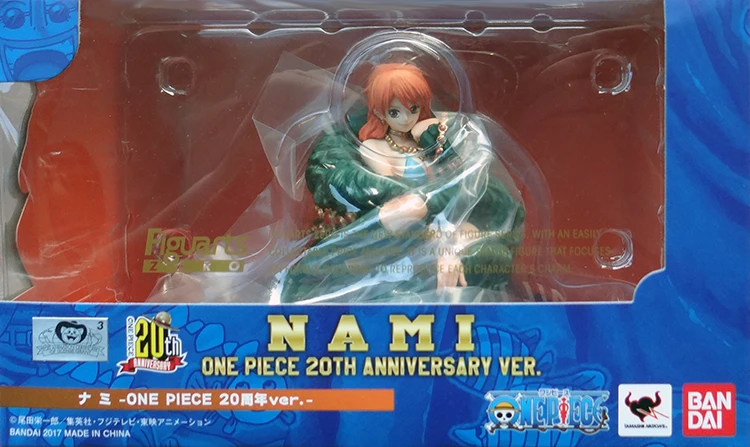 Аниме ONE PIECE Оригинальный BANDAI Tamashii natis Figuarts коллекция Nami 20th Anniversary ver. |Игровые