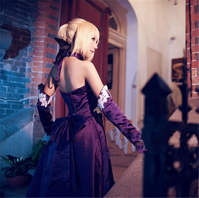 Fate/Grand Order FGO Black Saber Artoria Pendragon Lily женский костюм для косплея вечернее платье на Хэллоуин Unifors костюмы