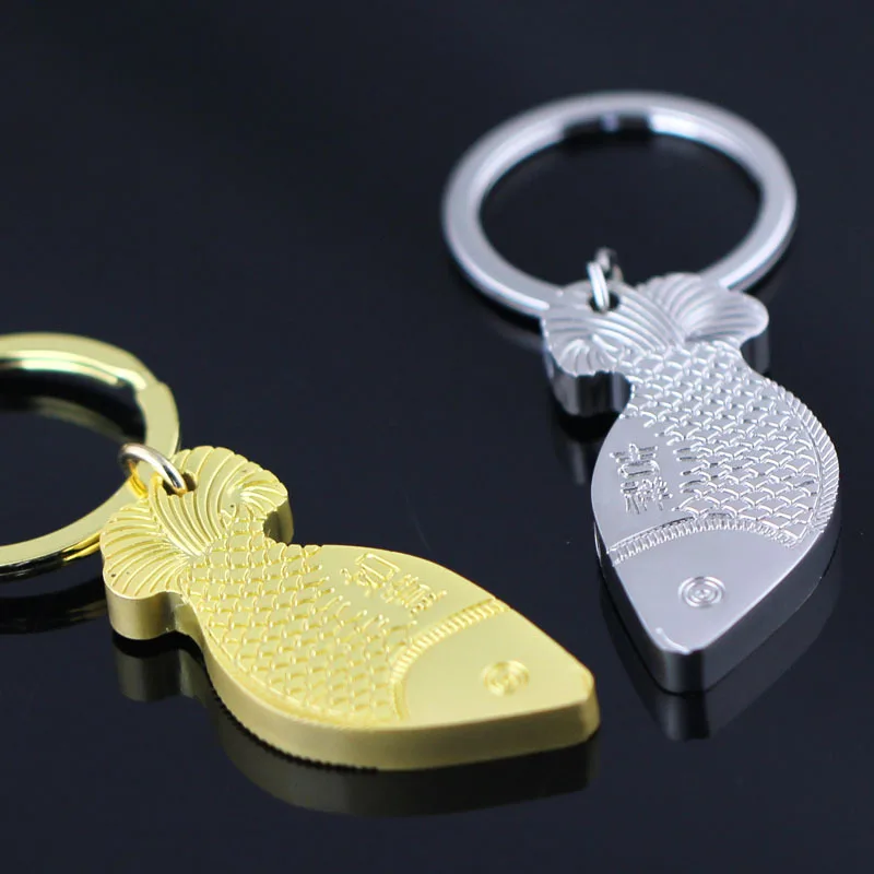 Брелок для ключей Lucky Fish в китайском традиционном стиле аксессуар с