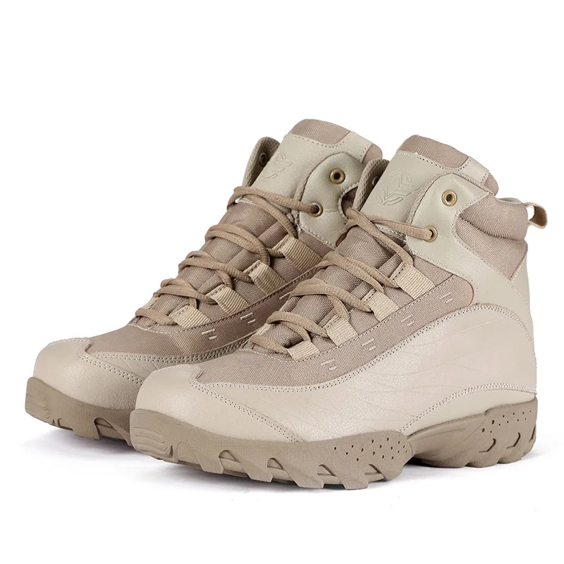 Мужские уличные ботинки в стиле джунглей пустыни пешего туризма с рисунком ножа