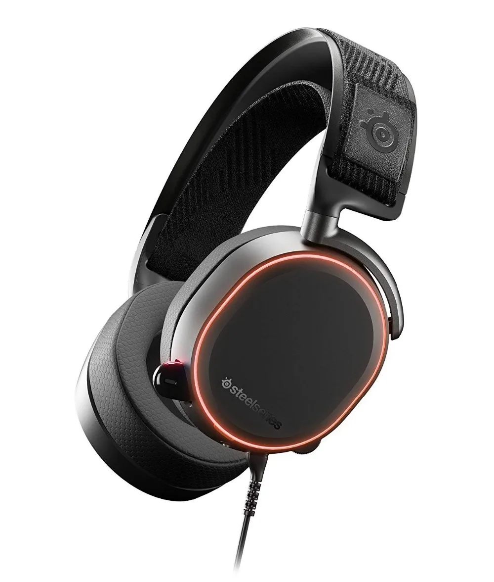 

SteelSeries Arctis Pro High Fidelity Gaming Headset - Hi-Res Speaker Drivers - DTS Headphone:X v2.0 Surround for PC