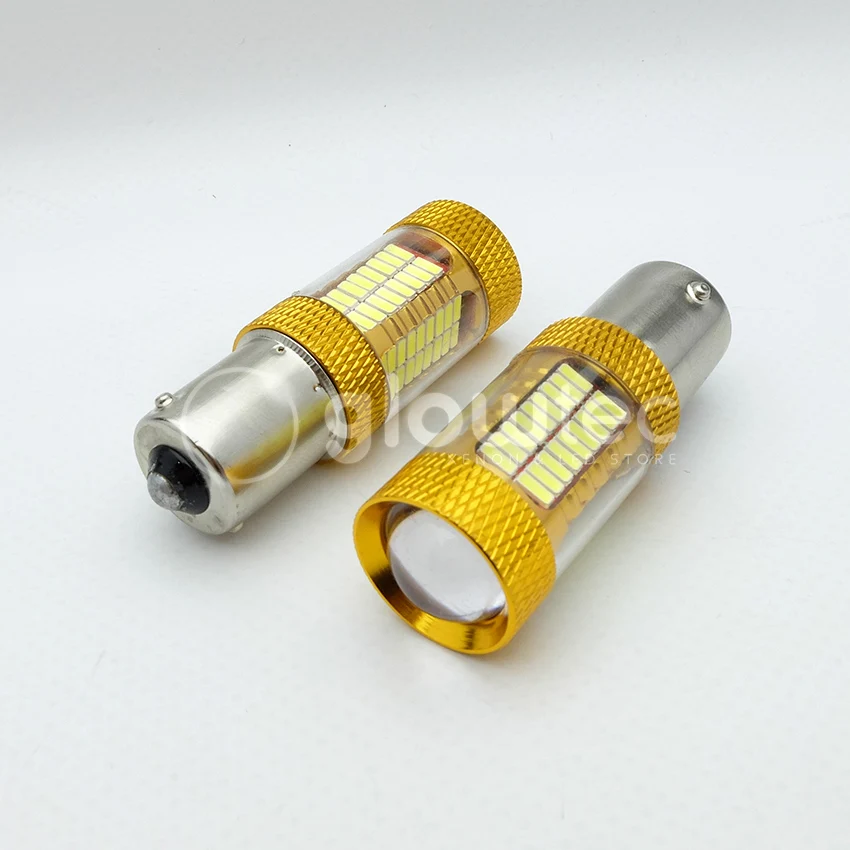 1 шт. BA15S 81 SMD светодиодный 1156 1157 ные лампы-81SMD передсветильник фара