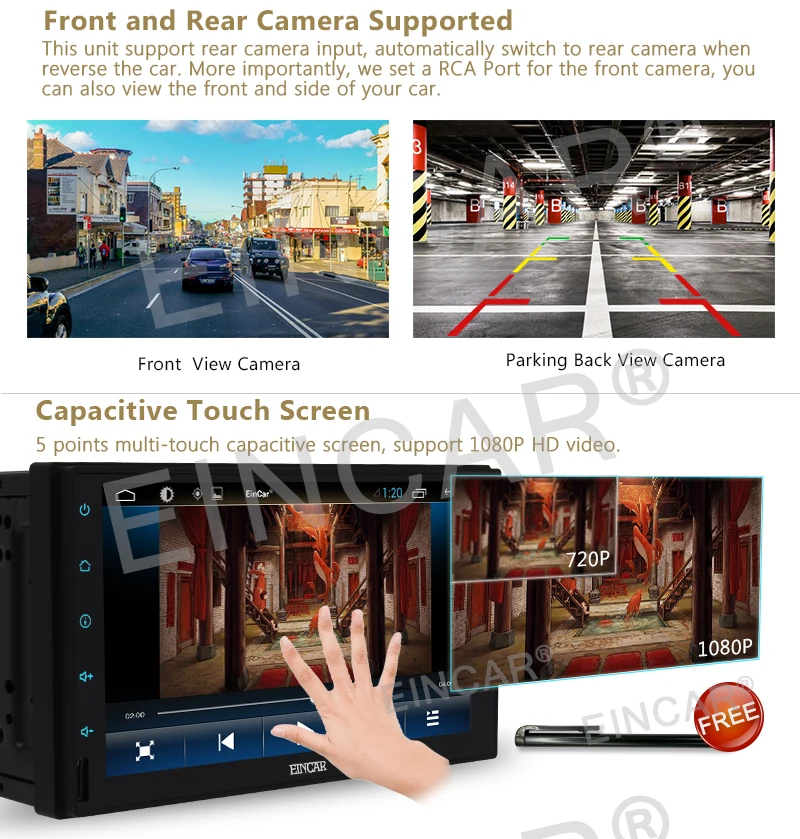 Автомагнитола головное устройство MP5 плеер автомобильное развлечение поддержка