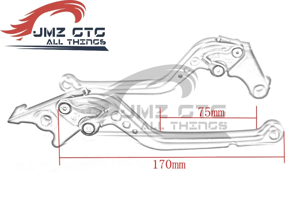 Для DUCAITI MONSTER M400 M600 M620 M750/M750IE Алюминиевый CNC регулируемый тормозной рычаг