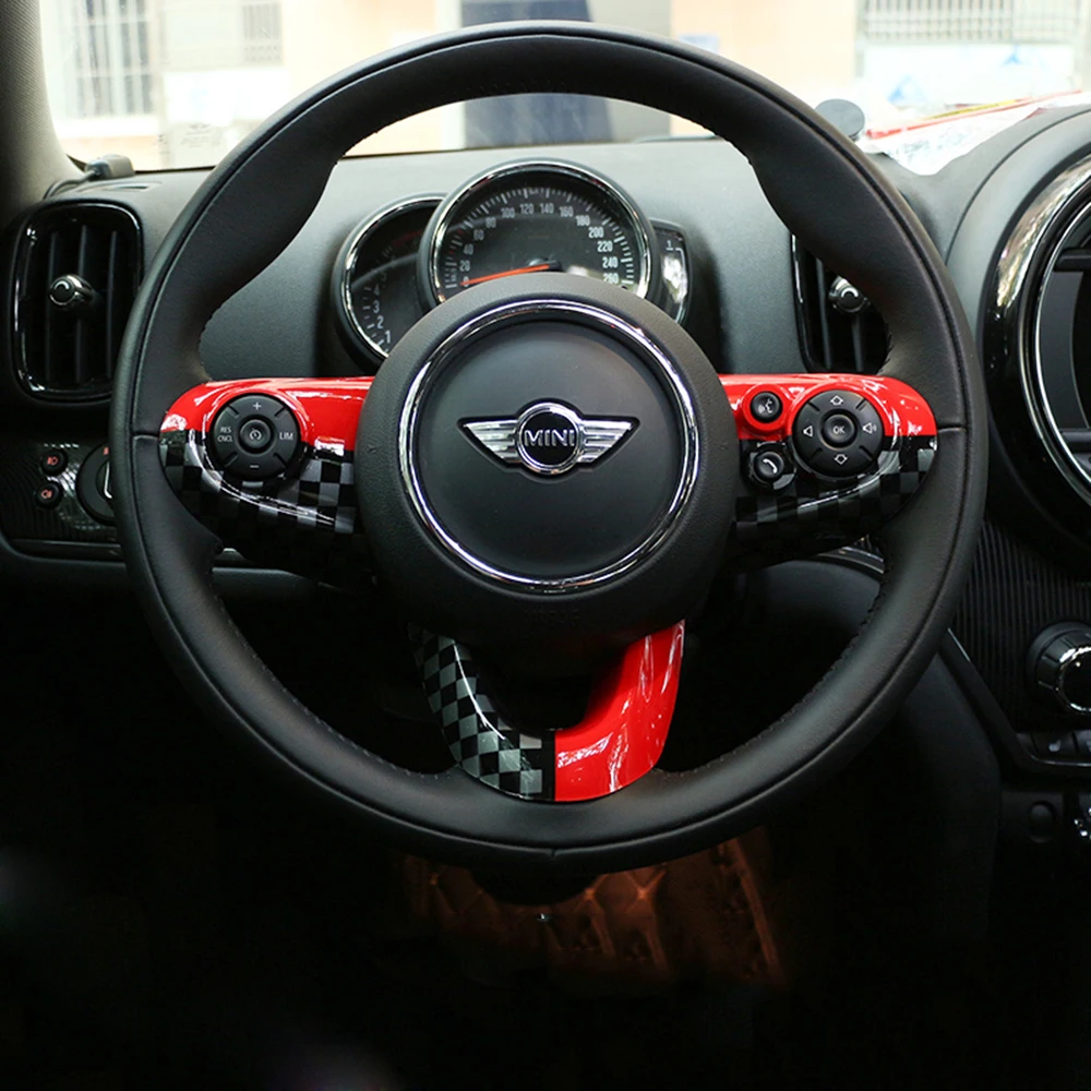 3 шт. чехол на руль автомобиля Юнион Джек наклейка чехол для Mini Cooper One F54 Clubman F55 F56 F60 стиль автомобиля земляк