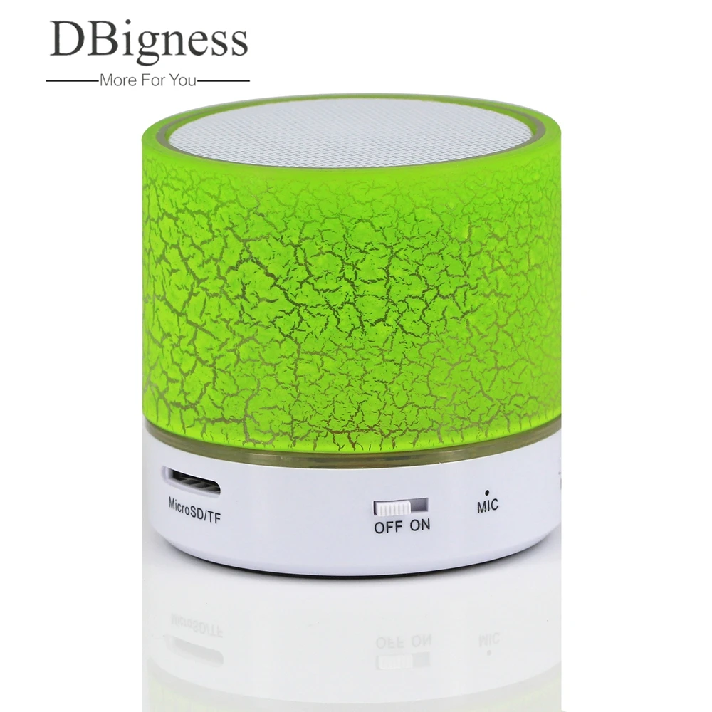 Dbigness Bluetooth Динамик компактные беспроводные переносные MP3 музыка аудиоколонки TF USB