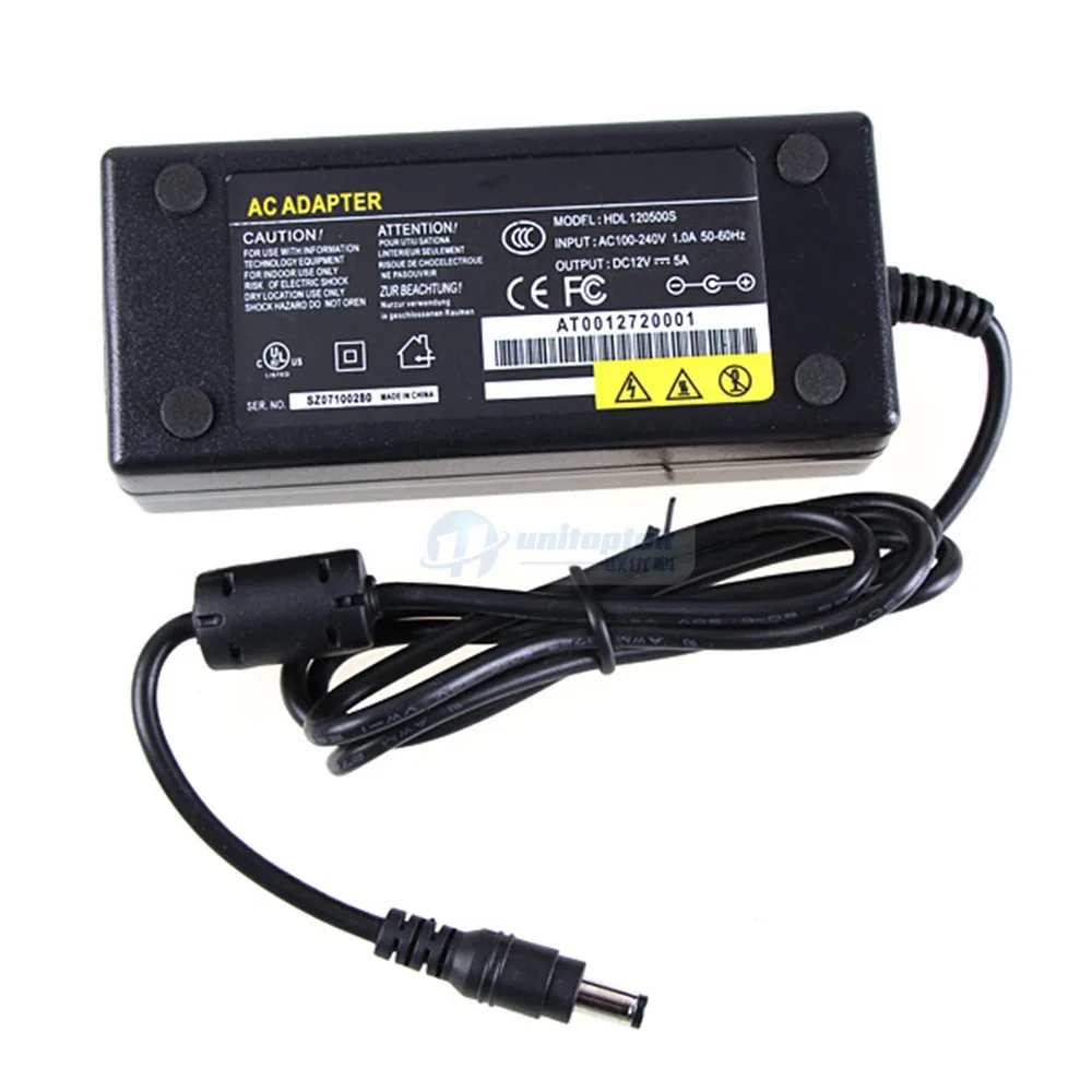 4CH 12 В в 5A блок питания CCTV для камеры 4 порта DC + косичка пальто адаптер|box for|box for