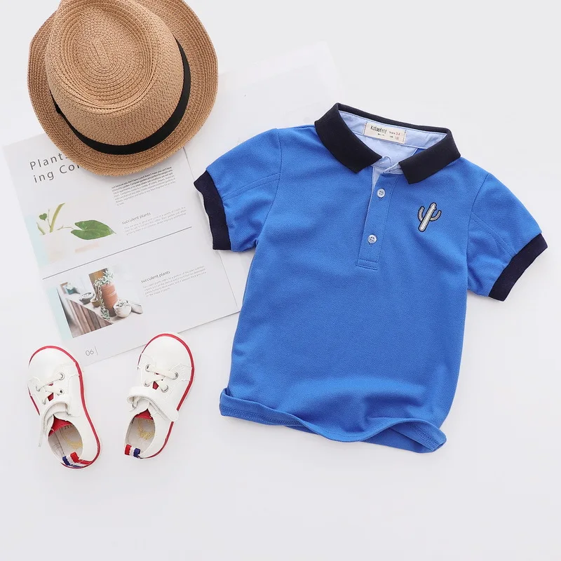 Новинка 2018 года летняя одежда для маленьких мальчиков детская футболка с