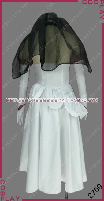 Fate/Apocrypha черный фракции служащего Берсерк черного Франкенштейна белое платье