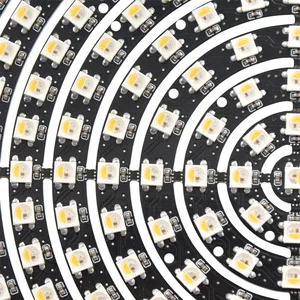 Кольцевой светодиодный светильник Mokungit, 1, 8, 12, 16, 24, 32, 40, 48, 60, 93, 241 бит, s, SK6812, RGBW, RGBWW, SMD, 2700-6500K, со встроенным модулем, 5 в постоянного тока