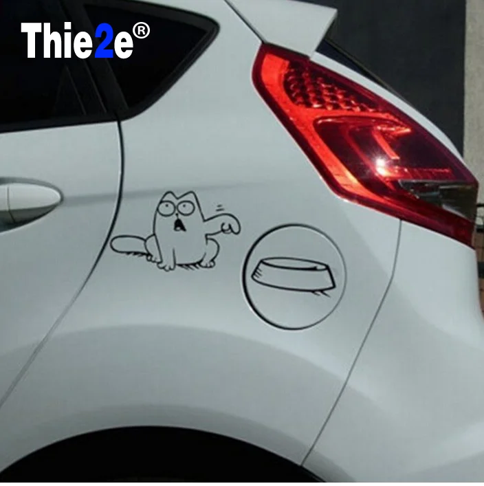 Саймона Cat Наклейка на Голодный желудок кормить Меня! &quotсмешно бак наклейки для