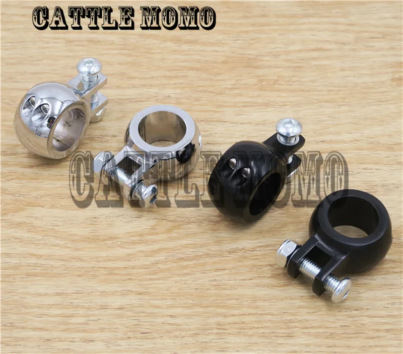 

32mm 1-1/4" Crash Bar Engine Guard Foot Peg Clamps Mounts For Harley Touring Road Electra Street Glide King XL 883 1200